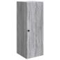 Preview: Wandschrank Grau Sonoma 33 x 34,5 x 90 cm Holzwerkstoff