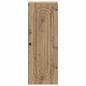 Preview: Wandschrank 33 x 34,5 x 90 cm Holzwerkstoff Artisan-Eiche