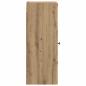 Preview: Wandschrank 33 x 34,5 x 90 cm Holzwerkstoff Artisan-Eiche