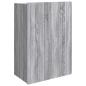 Preview: Wandschrank Grau Sonoma 66 x 34,5 x 92 cm Holzwerkstoff