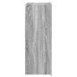 Preview: Wandschrank Grau Sonoma 66 x 34,5 x 92 cm Holzwerkstoff