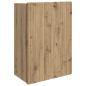Preview: Wandschrank 66 x 34,5 x 92 cm Holzwerkstoff Artisan-Eiche