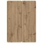 Preview: Wandschrank 66 x 34,5 x 92 cm Holzwerkstoff Artisan-Eiche