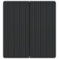 Preview: Wandschrank Schwarz 59 x 31 x 64 cm Holzwerkstoff