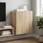 Preview: ARDEBO.de - Wandschrank Sonoma-Eiche 59 x 31 x 64 cm Holzwerkstoff