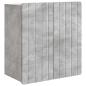 Preview: Wandschrank Betongrau 59 x 31 x 64 cm Holzwerkstoff