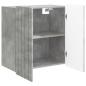 Preview: Wandschrank Betongrau 59 x 31 x 64 cm Holzwerkstoff