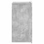 Preview: Wandschrank Betongrau 59 x 31 x 64 cm Holzwerkstoff