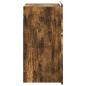 Preview: Wandschrank Geräucherte Eiche 59 x 31 x 64 cm Holzwerkstoff