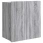 Preview: Wandschrank Grau Sonoma 59 x 31 x 64 cm Holzwerkstoff