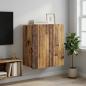 Preview: ARDEBO.de - Wandschrank Altholz 59 x 31 x 64 cm Holzwerkstoff