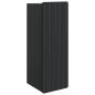 Preview: Wandschrank Schwarz 33 x 34,5 x 94 cm Holzwerkstoff
