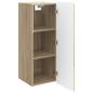 Preview: Wandschrank Sonoma-Eiche 33 x 34,5 x 94 cm Holzwerkstoff