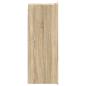 Preview: Wandschrank Sonoma-Eiche 33 x 34,5 x 94 cm Holzwerkstoff
