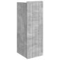 Preview: Wandschrank Betongrau 33 x 34,5 x 94 cm Holzwerkstoff