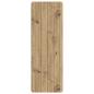 Preview: Wandschrank 33 x 34,5 x 93,5 cm Holzwerkstoff Artisan-Eiche