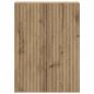 Preview: Wandschrank 66 x 34,5 x 90 cm Holzwerkstoff Artisan-Eiche