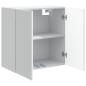 Preview: Wandschrank 59 x 31 x 60 cm Holzwerkstoff Weiß