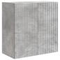 Preview: Wandschrank 59 x 31 x 60 cm Holzwerkstoff Betongrau