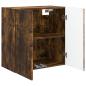 Preview: Wandschrank 59 x 31 x 60 cm Holzwerkstoff Räuchereiche