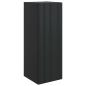 Preview: Wandschrank 33 x 34,5 x 90 cm Holzwerkstoff Schwarz