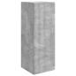 Preview: Wandschrank 33 x 34,5 x 90 cm Holzwerkstoff Betongrau