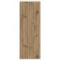 Preview: Wandschrank 33 x 34,5 x 90 cm Holzwerkstoff Artisan-Eiche