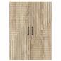 Preview: Wandschrank Sonoma-Eiche 66 x 34,5 x 90 cm Holzwerkstoff