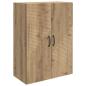 Preview: Wandschrank 66 x 34,5 x 90 cm Holzwerkstoff Artisan-Eiche