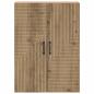Preview: Wandschrank 66 x 34,5 x 90 cm Holzwerkstoff Artisan-Eiche
