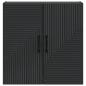 Preview: Wandschrank Schwarz 59 x 31 x 60 cm Holzwerkstoff