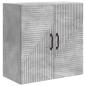 Preview: Wandschrank Betongrau 59 x 31 x 60 cm Holzwerkstoff