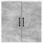 Preview: Wandschrank Betongrau 59 x 31 x 60 cm Holzwerkstoff