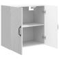 Preview: Wandschrank Hochglanz Weiß 59 x 31 x 60 cm Holzwerkstoff