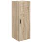 Preview: Wandschrank Sonoma-Eiche 33 x 34,5 x 90 cm Holzwerkstoff