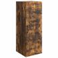 Preview: Wandschrank Geräucherte Eiche 33 x 34,5 x 90 cm Holzwerkstoff