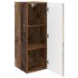 Preview: Wandschrank Altholz 33 x 34,5 x 90 cm Holzwerkstoff