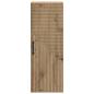 Preview: Wandschrank 33 x 34,5 x 90 cm Holzwerkstoff Artisan-Eiche