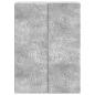 Preview: Wandschrank 66 x 34,5 x 90 cm Holzwerkstoff Betongrau