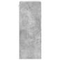 Preview: Wandschrank 66 x 34,5 x 90 cm Holzwerkstoff Betongrau