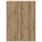 Preview: Wandschrank 66 x 34,5 x 90 cm Holzwerkstoff Artisan-Eiche