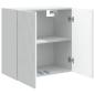 Preview: Wandschrank Weiß 59 x 31 x 60 cm Holzwerkstoff