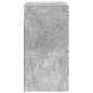 Preview: Wandschrank 59 x 31 x 60 cm Holzwerkstoff Betongrau