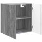 Preview: Wandschrank 59 x 31 x 60 cm Holzwerkstoff Sonoma-Grau