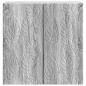 Preview: Wandschrank 59 x 31 x 60 cm Holzwerkstoff Sonoma-Grau