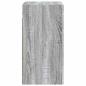 Preview: Wandschrank 59 x 31 x 60 cm Holzwerkstoff Sonoma-Grau