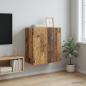 Preview: ARDEBO.de - Wandschrank 59 x 31 x 60 cm Holzwerkstoff Altholz