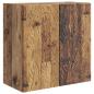Preview: Wandschrank 59 x 31 x 60 cm Holzwerkstoff Altholz