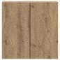 Preview: Wandschrank 59 x 31 x 60 cm Holzwerkstoff Artisan-Eiche