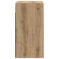 Preview: Wandschrank 59 x 31 x 60 cm Holzwerkstoff Artisan-Eiche